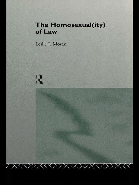 Produktbild: The Homosexual(ity) of law