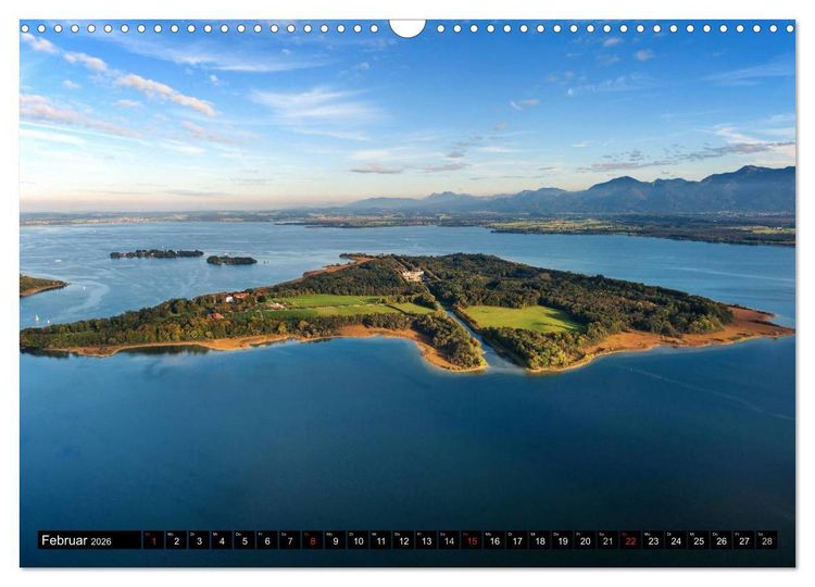 Produktbild: Der Chiemgau von oben (Wandkalender 2026 DIN A3 quer), CALVENDO Monatskalender