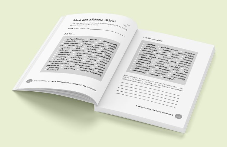 Produktbild: Die 7 Wege zur Effektivit&auml;t f&uuml;r Jugendliche &ndash; Workbook