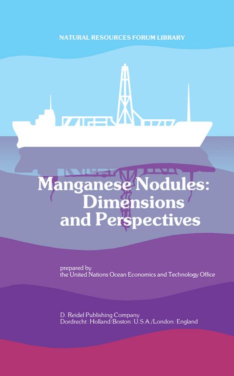 Produktbild: Manganese Nodules: Dimensions and Perspectives