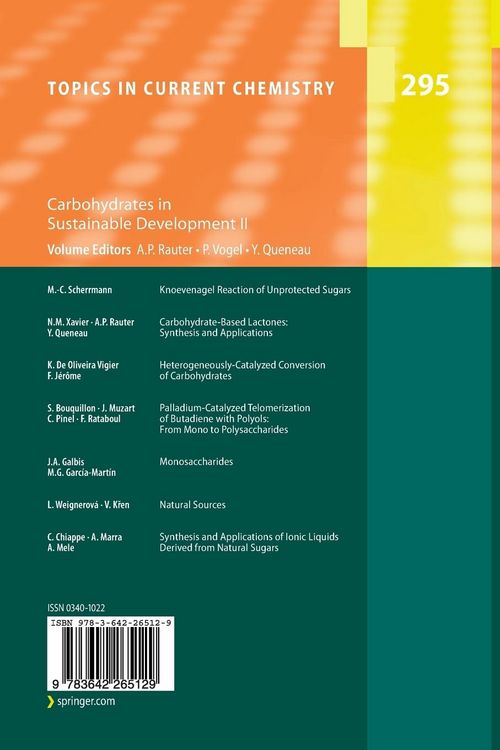 Produktbild: Carbohydrates in Sustainable Development II