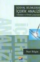Produktbild: Sosyal Bilimlerde Icerik Analizi; Teknikler Ve &Ouml;rnek Calismalar