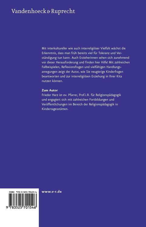 Produktbild: Interreligi&ouml;se Erziehung und Bildung in Kitas