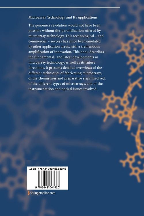 Produktbild: Microarray Technology and Its Applications