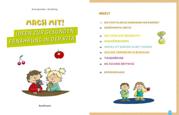 Produktbild: Mach mit! Ideen zur gesunden Ern&auml;hrung in der Kita