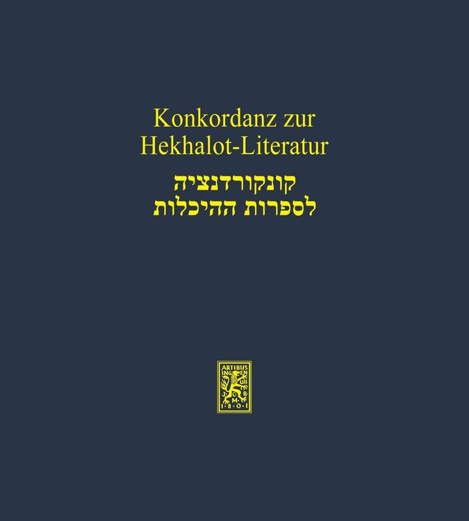 Produktbild: Konkordanz zur Hekhalot-Literatur
