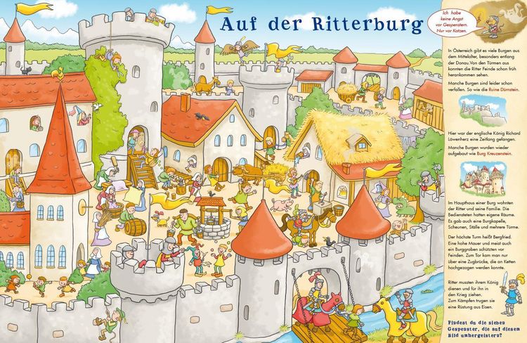 Produktbild: Mein wimmeliges &Ouml;sterreich-Buch
