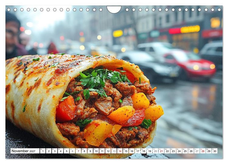 Produktbild: D&ouml;ner macht sch&ouml;ner, t&uuml;rkischer Geschmack von deinem D&ouml;nermann (Wandkalender 2027 DIN A4 quer), CALVENDO Monatskalender