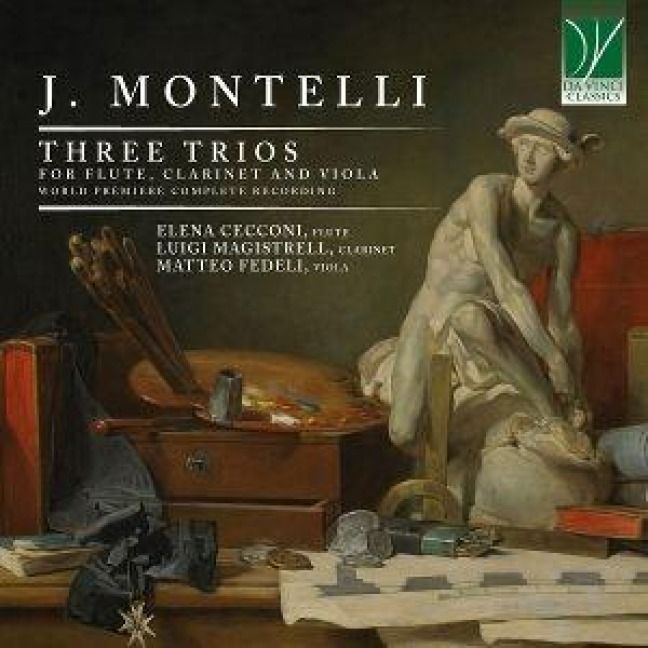 Produktbild: Elena Cecconi, L: Three Trios for Flute,Clarinet,Viola