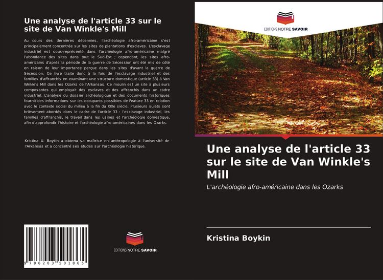 Produktbild: Une analyse de l'article 33 sur le site de Van Winkle's Mill