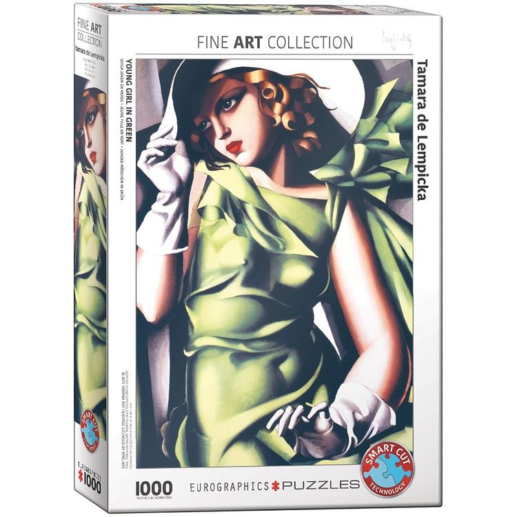 Produktbild: Puzzle 1000 Teile - Young Girl in Green