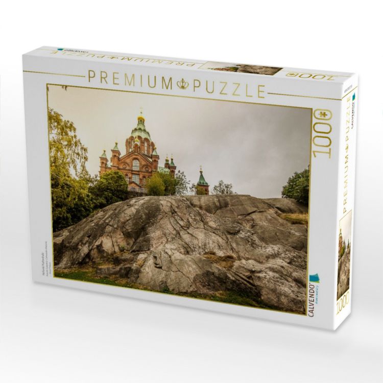 Produktbild: CALVENDO Puzzle Helsinki Kathedrale | 1000 Teile Lege-Gr&ouml;&szlig;e 64x48cm Foto-Puzzle f&uuml;r gl&uuml;ckliche Stunden