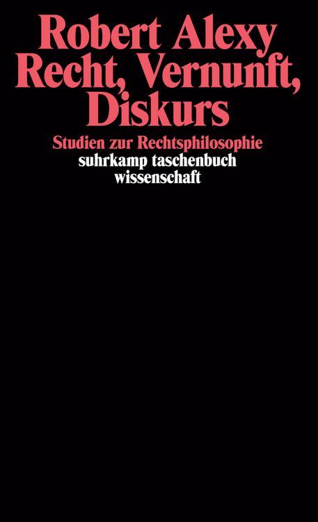 Produktbild: Recht, Vernunft, Diskurs
