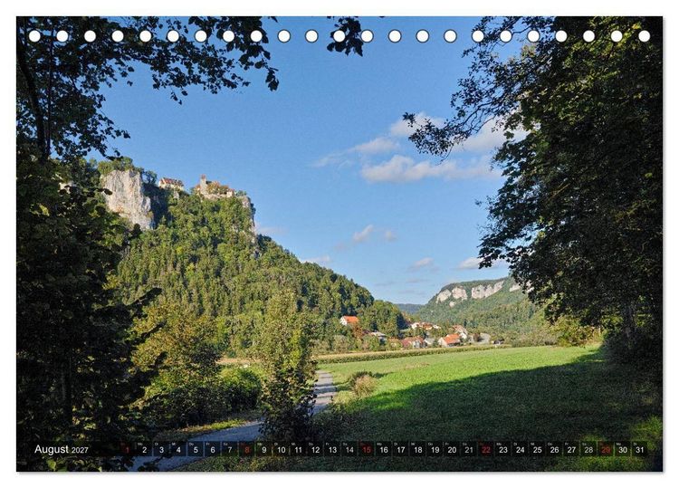 Produktbild: Mein Donautal (Tischkalender 2027 DIN A5 quer), CALVENDO Monatskalender