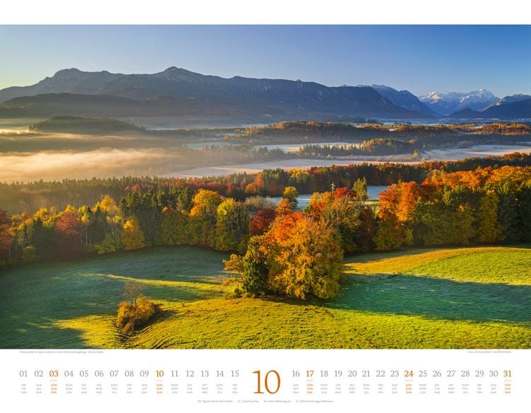 Produktbild: Morgenlicht Kalender 2027