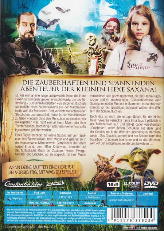Produktbild: Saxana und die Reise ins M&auml;rchenland