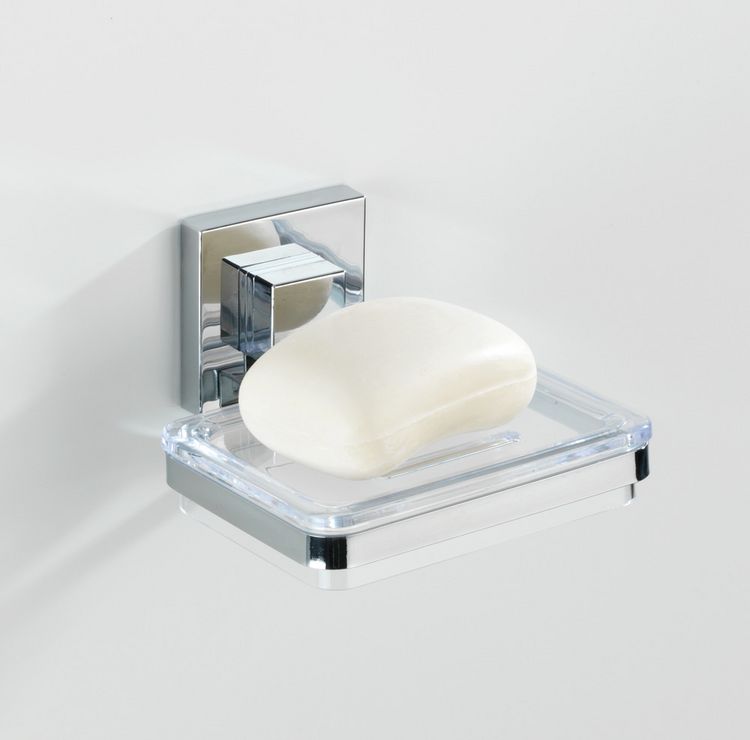 Produktbild: Vacuum-Loc&reg; Seifenablage Mod. Quadro Edelstahl, Befestigen ohne bohren
