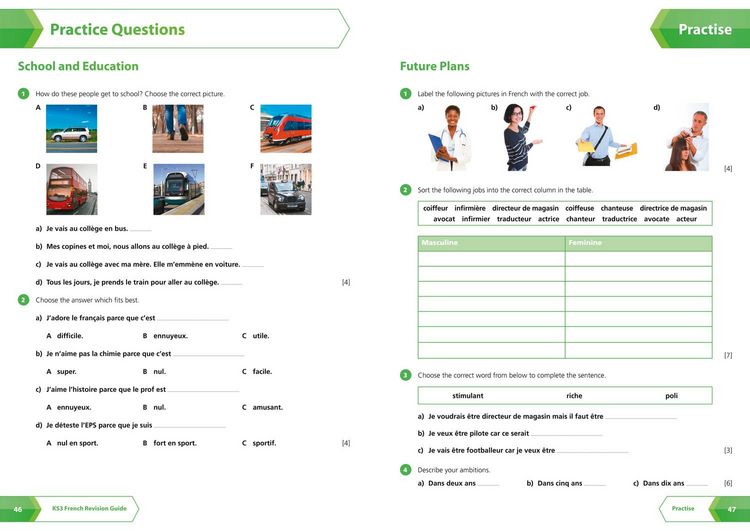 Produktbild: Collins New Key Stage 3 Revision -- French: Revision Guide
