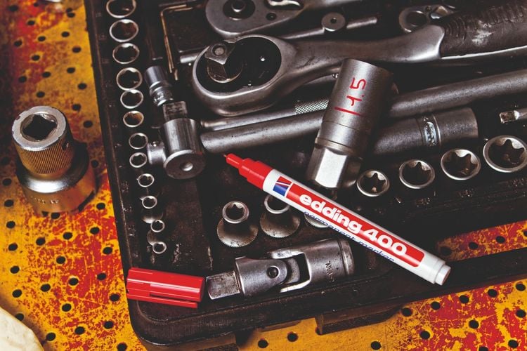 Produktbild: edding 400 Permanentmarker braun
