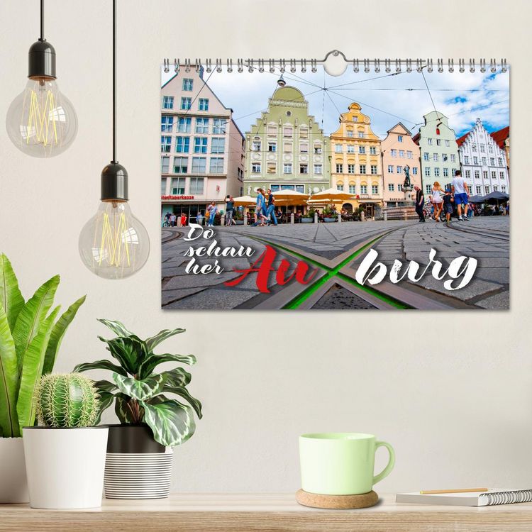 Produktbild: Da schau her &ndash; Auxburg (Wandkalender 2026 DIN A4 quer), CALVENDO Monatskalender