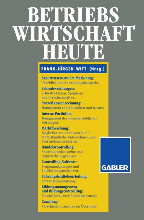 Produktbild: Betriebswirtschaft Heute