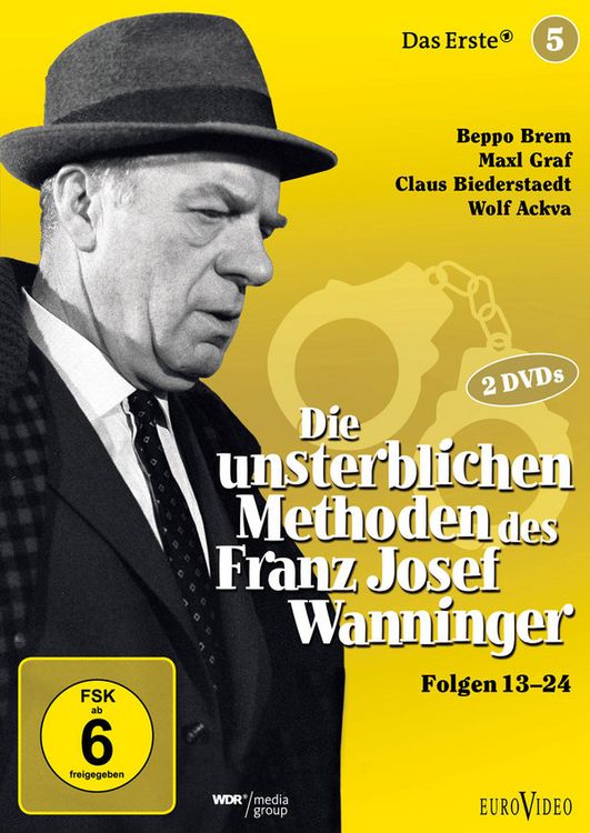 Produktbild: Die unsterblichen Methoden des Franz Josef Wanninger Box 5 - Folgen 13-24 [2 DVDs]