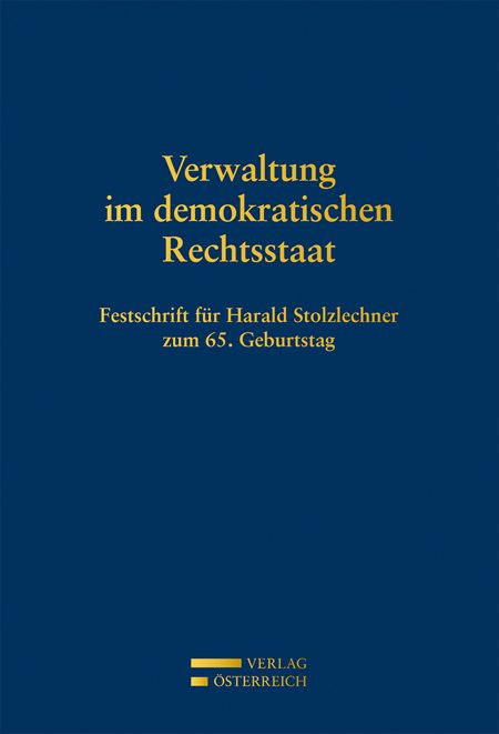 Produktbild: Verwaltung im demokratischen Rechtsstaat