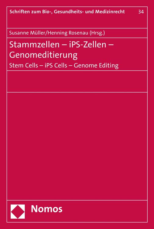 Produktbild: Stammzellen - iPS-Zellen - Genomeditierung. Stem Cells - iPS Cells - Genome Editing