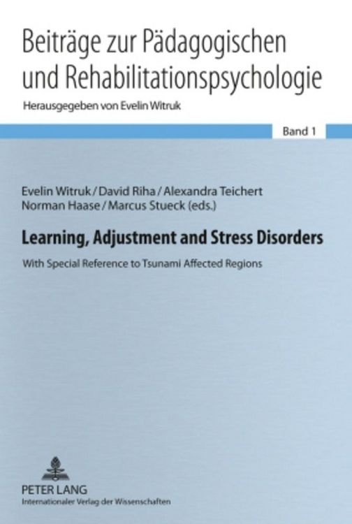 Produktbild: Learning, Adjustment and Stress Disorders