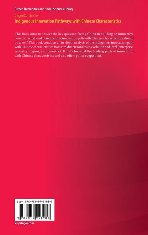 Produktbild: Indigenous Innovation Pathways with Chinese Characteristics