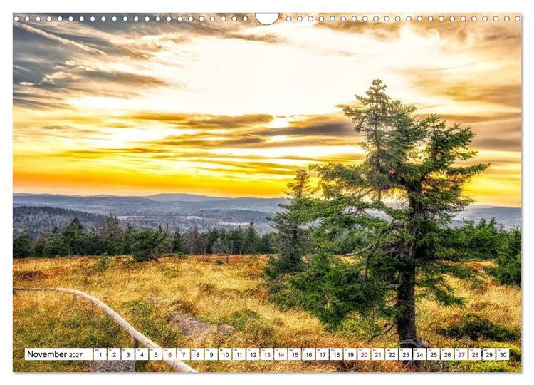 Produktbild: Nationalpark Harz - Mythen, Bergbau und Hexen (Wandkalender 2027 DIN A3 quer), CALVENDO Monatskalender