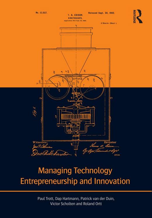 Produktbild: Managing Technology Entrepreneurship and Innovation