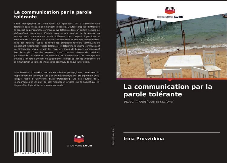 Produktbild: La communication par la parole tol&eacute;rante