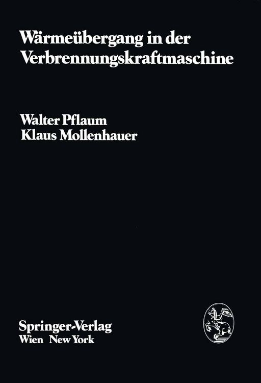 Produktbild: W&auml;rme&uuml;bergang in der Verbrennungskraftmaschine