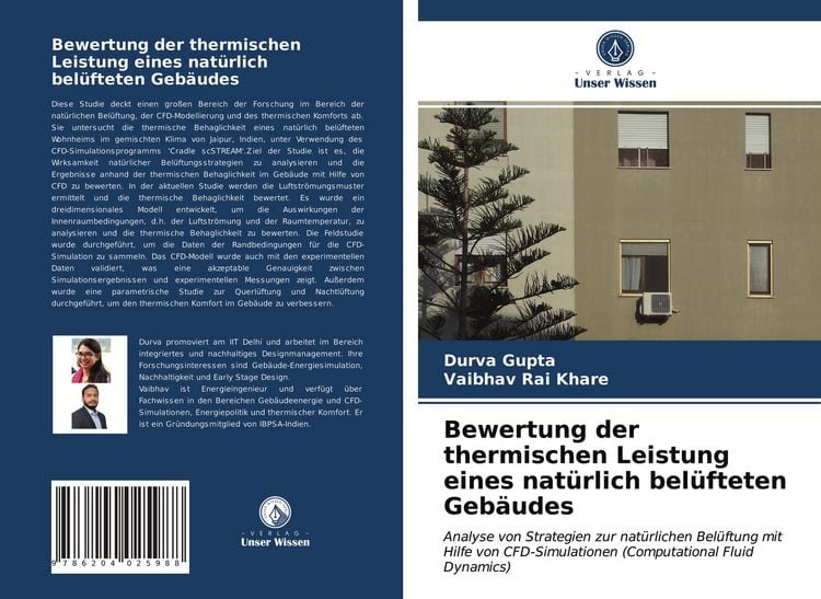 Produktbild: Bewertung der thermischen Leistung eines nat&uuml;rlich bel&uuml;fteten Geb&auml;udes