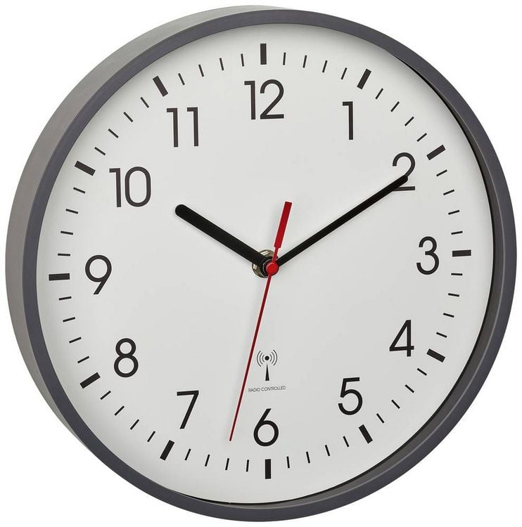 Produktbild: TFA Analoge Funk-Wanduhr
