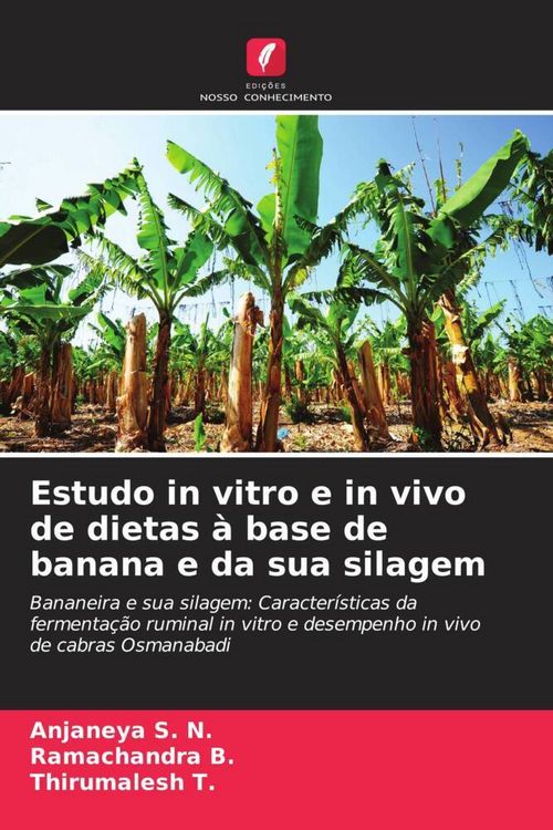 Produktbild: Estudo in vitro e in vivo de dietas &agrave; base de banana e da sua silagem