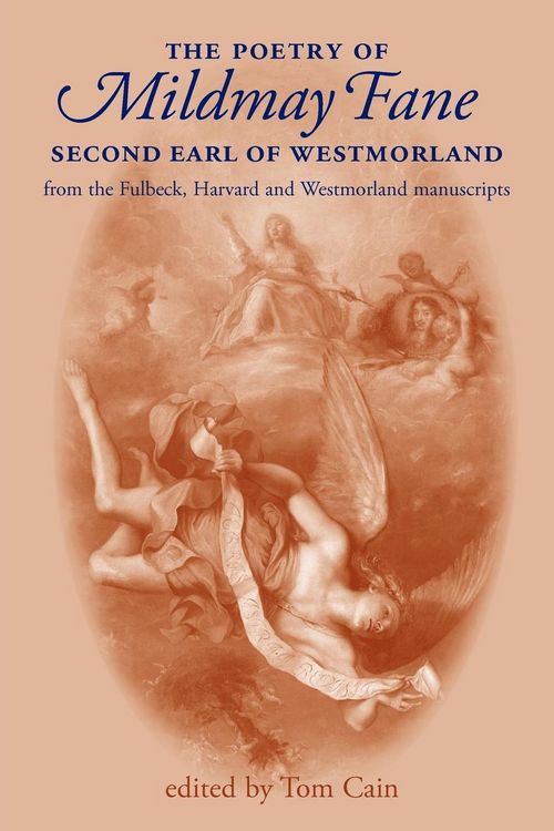 Produktbild: The poetry of Mildmay Fane, Second Earl of Westmorland