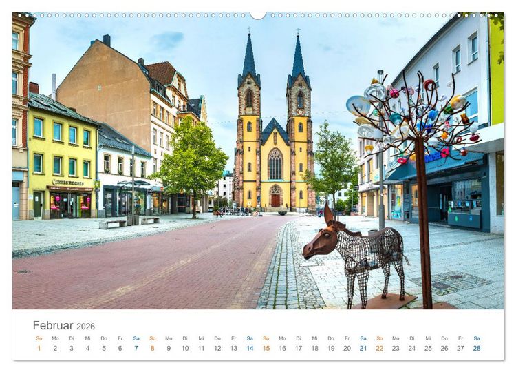 Produktbild: Oberfranken - Bayerns Norden (hochwertiger Premium Wandkalender 2026 DIN A2 quer), Kunstdruck in Hochglanz