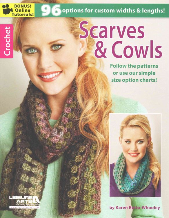 Produktbild: Crochet Scarves & Cowls