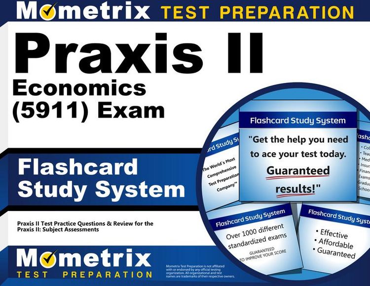 Produktbild: PRAXIS II Economics (5911) Exam Flashcard Study System