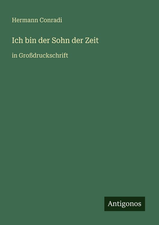 Produktbild: Ich bin der Sohn der Zeit