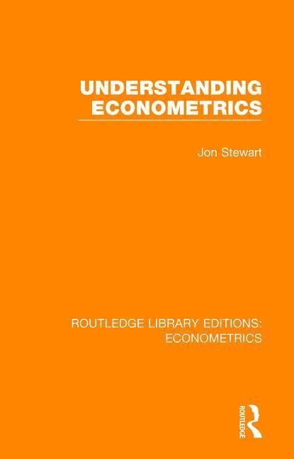 Produktbild: Stewart, J: Understanding Econometrics