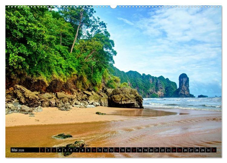 Produktbild: Thailand Sonne und Strand (Wandkalender 2026 DIN A2 quer), CALVENDO Monatskalender