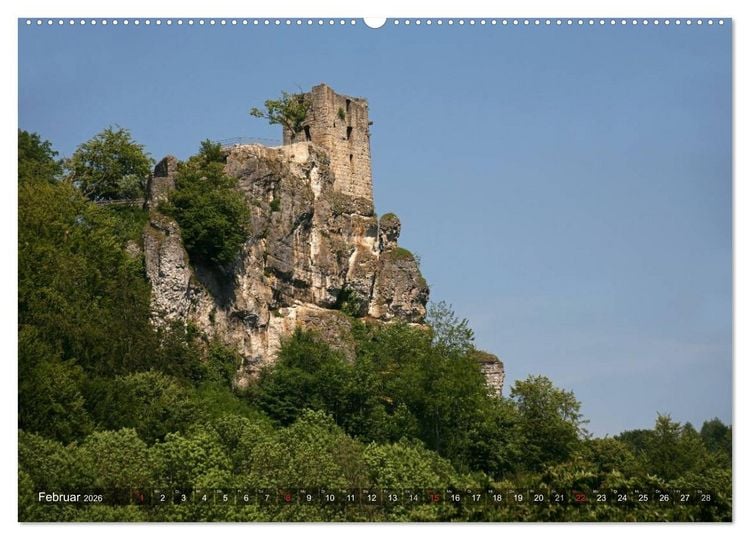 Produktbild: Deutsche Burgen (hochwertiger Premium Wandkalender 2026 DIN A2 quer), Kunstdruck in Hochglanz