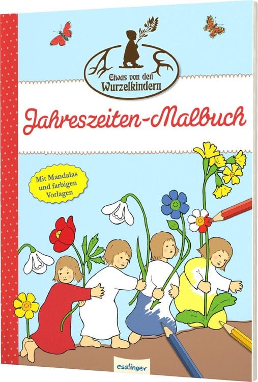 Produktbild: Etwas von den Wurzelkindern: Jahreszeiten-Malbuch