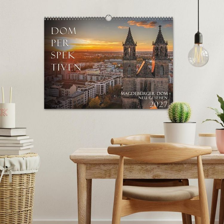 Produktbild: Domperspektiven: Magdeburger Dom - Neu gesehen 2027 (Wandkalender 2027 DIN A3 quer), CALVENDO Monatskalender