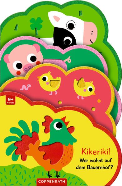 Produktbild: Mein Filz-F&uuml;hlbuch: Kikeriki! Wer wohnt auf dem Bauernhof?