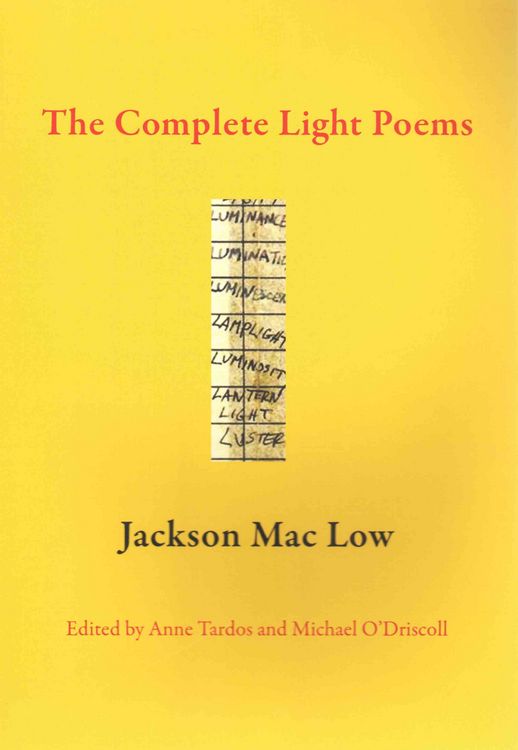 Produktbild: Mac Low, J: Complete Light Poems
