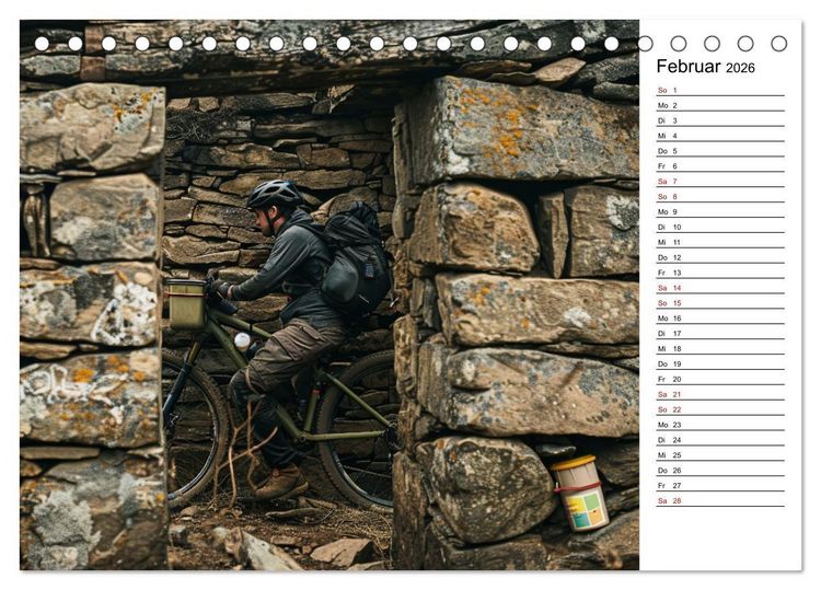 Produktbild: Der Geocaching Found it Kalender (Tischkalender 2026 DIN A5 quer), CALVENDO Monatskalender